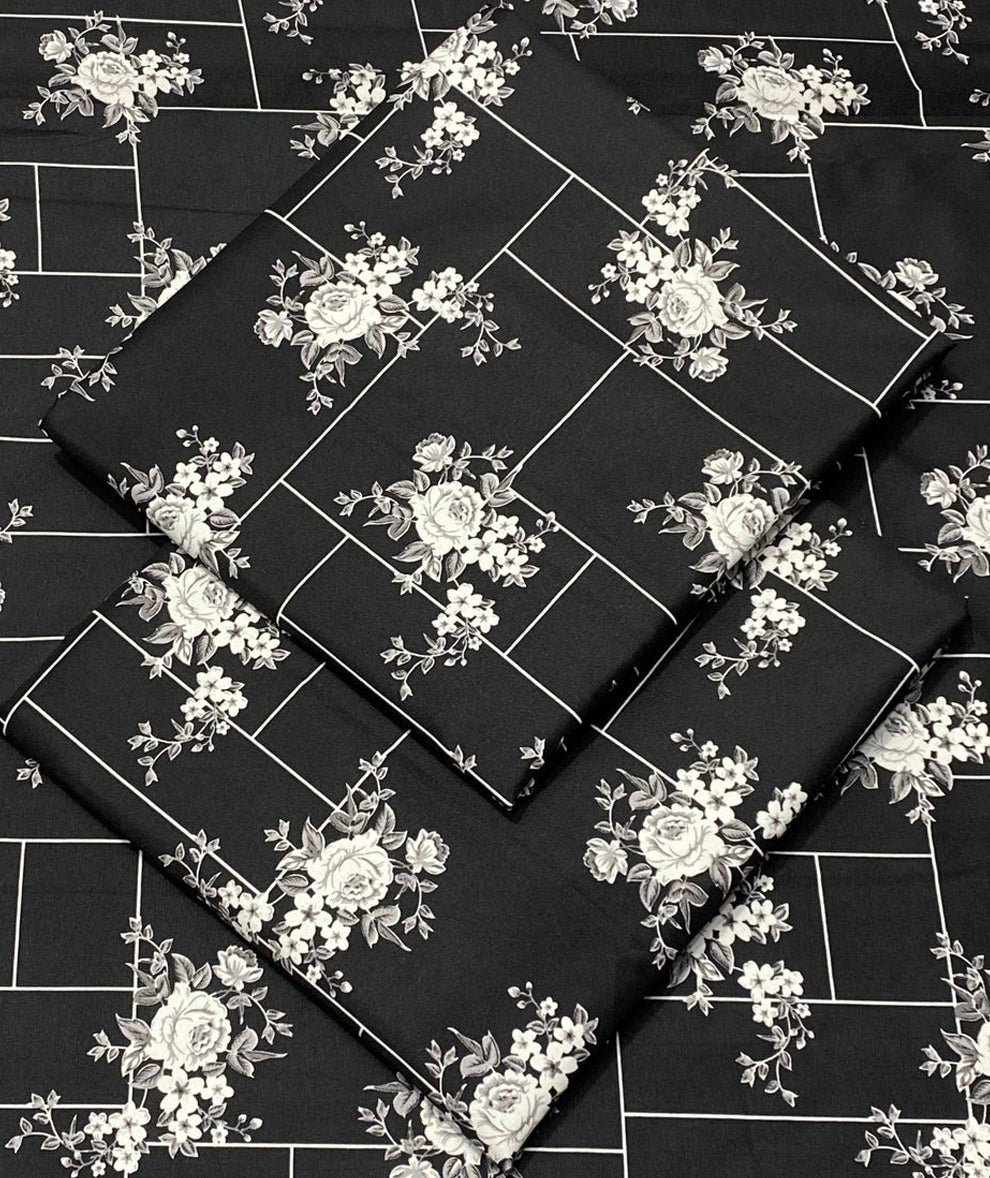 FLORAL PRINTED 2PC D-2