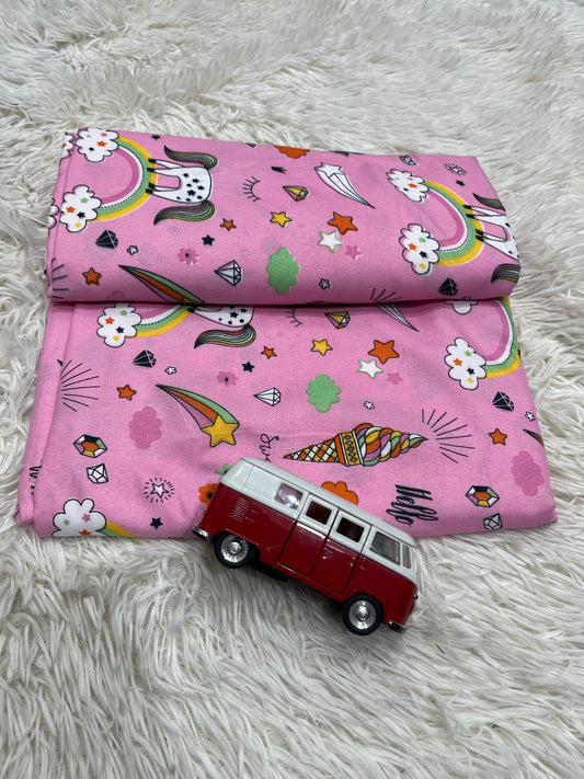 FLORAL PRINTED 2PC D-137