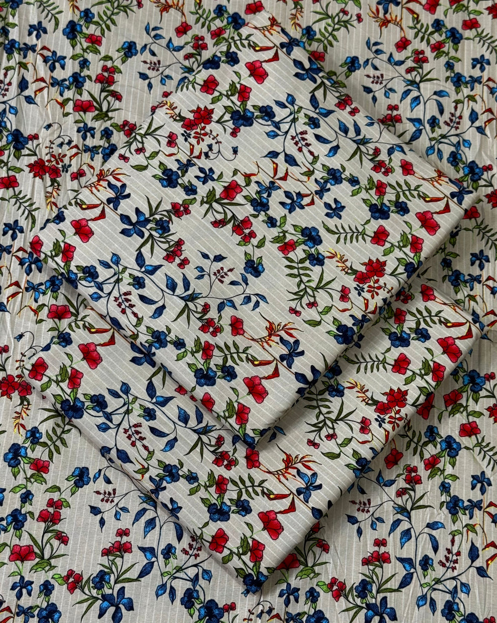 FLORAL PRINTED 2PC D-152