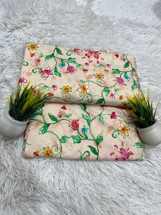 FLORAL PRINTED 2PC D-138