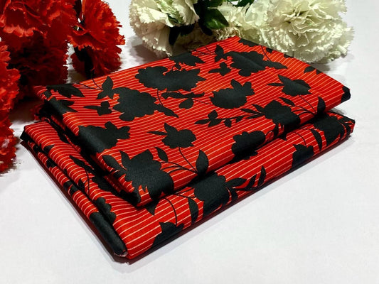 FLORAL PRINTED 2PC D-112