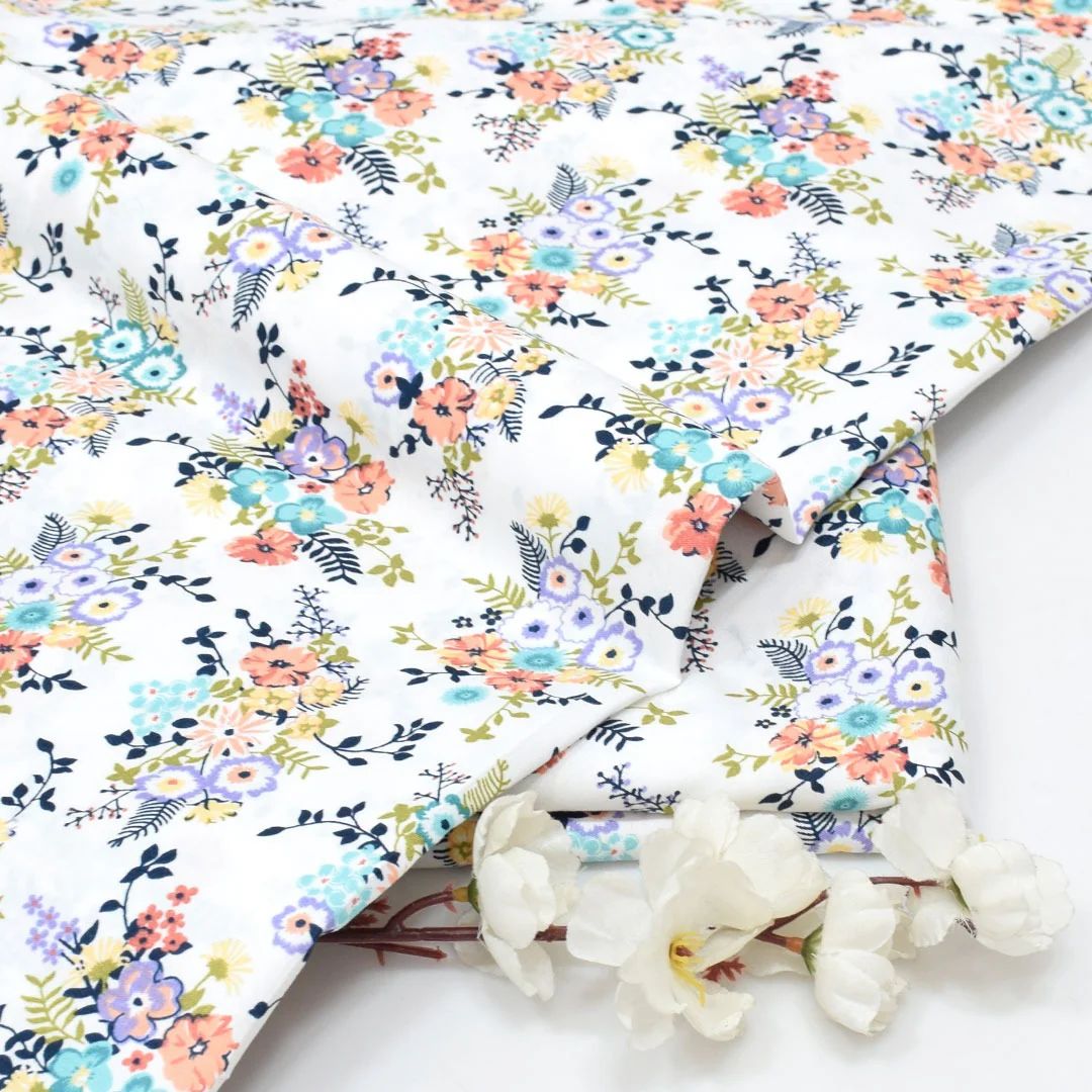 FLORAL PRINTED 2PC D-71