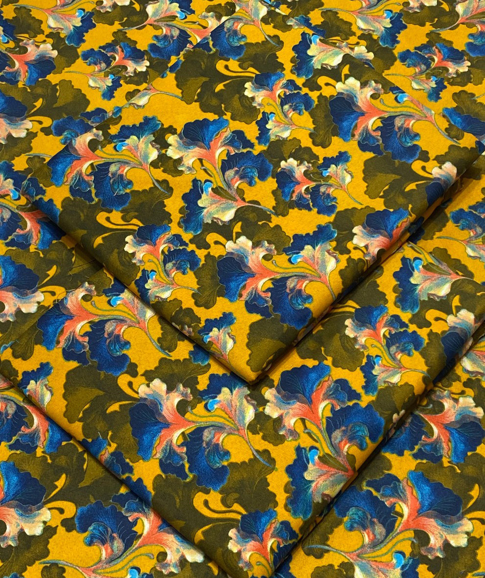 FLORAL PRINTED 2PC D-16