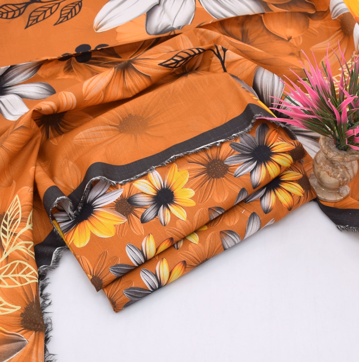 3 pice printed khader