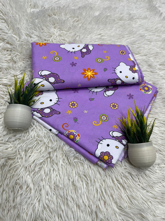 FLORAL PRINTED 2PC D-142