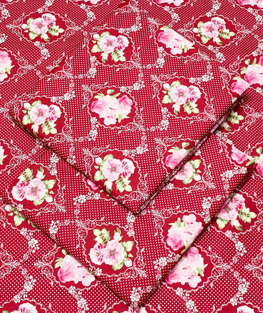 FLORAL PRINTED 2PC D-19