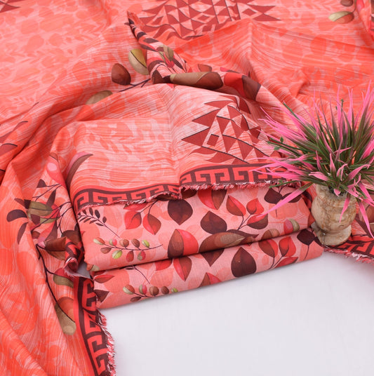 3 pice printed khader