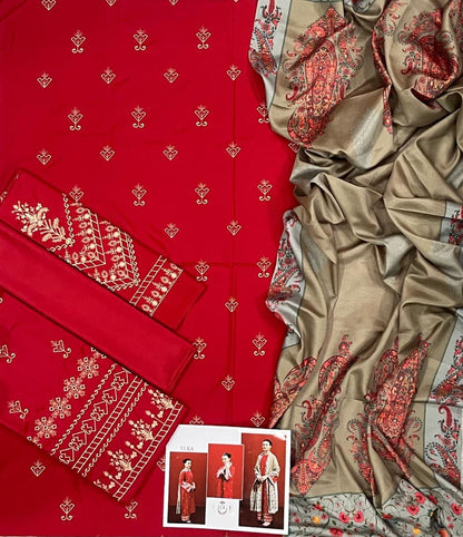 URGE DHANAK 3PC EMBROIDERED