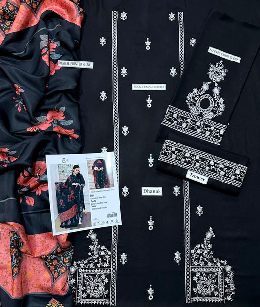 URGE DHANAK 3PC EMBROIDERED My Store