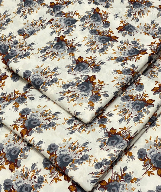 FLORAL PRINTED 2PC D-31