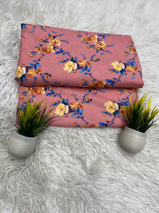 FLORAL PRINTED 2PC D-144