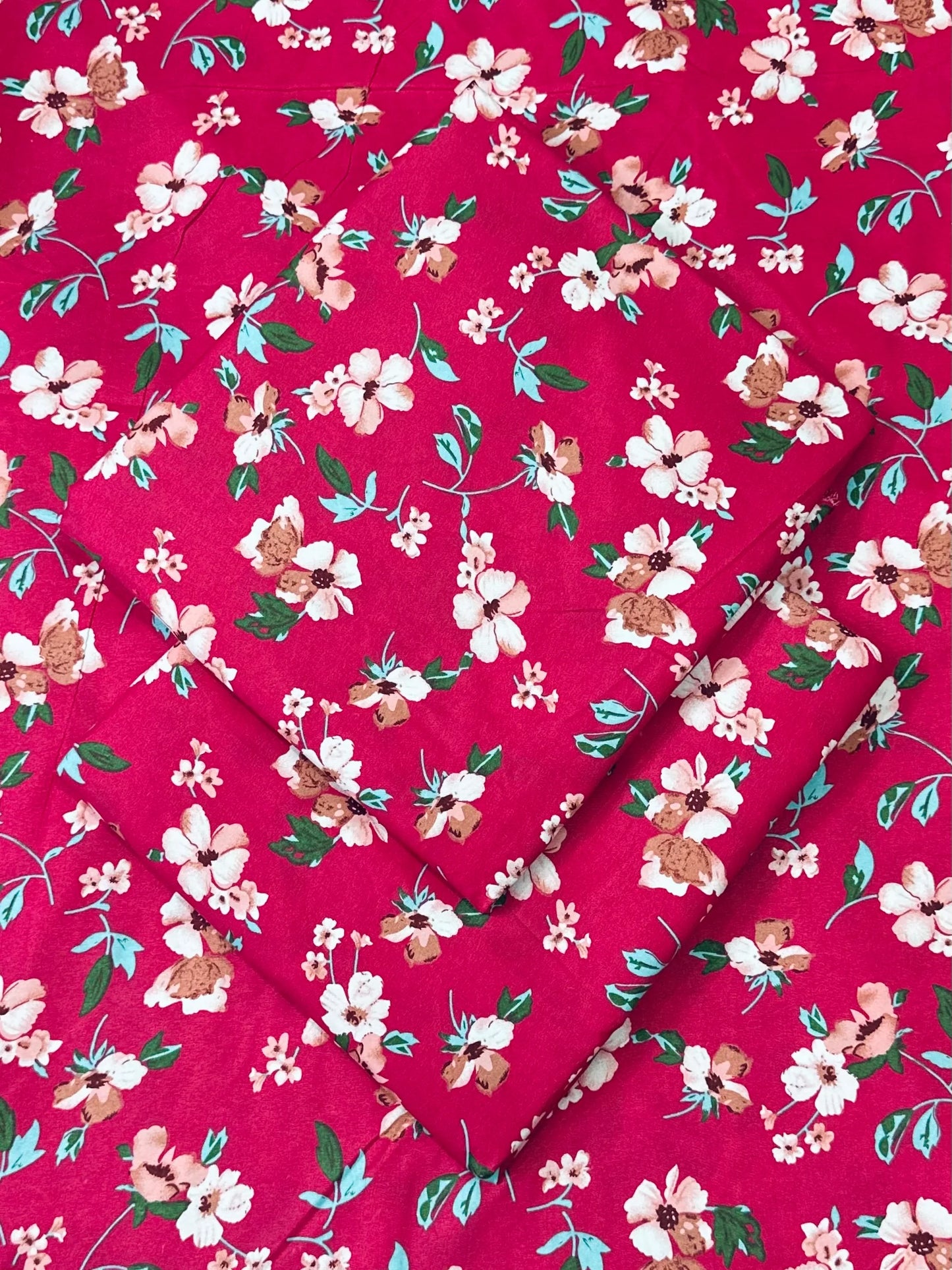 FLORAL PRINTED 2PC D-131