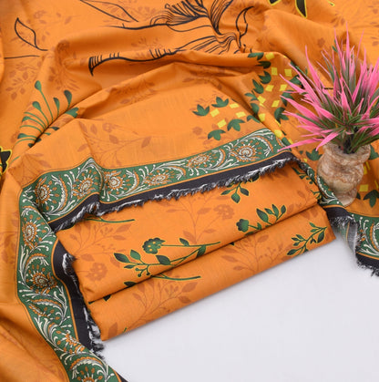 3 pice printed khader