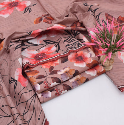 3 pice printed khader