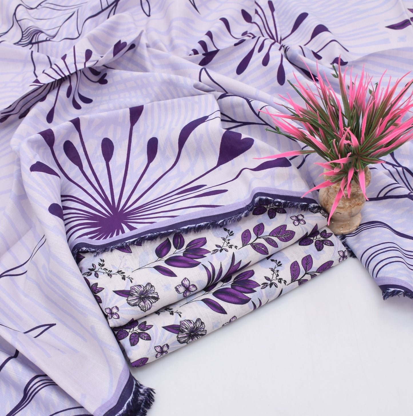 3 pice printed khader