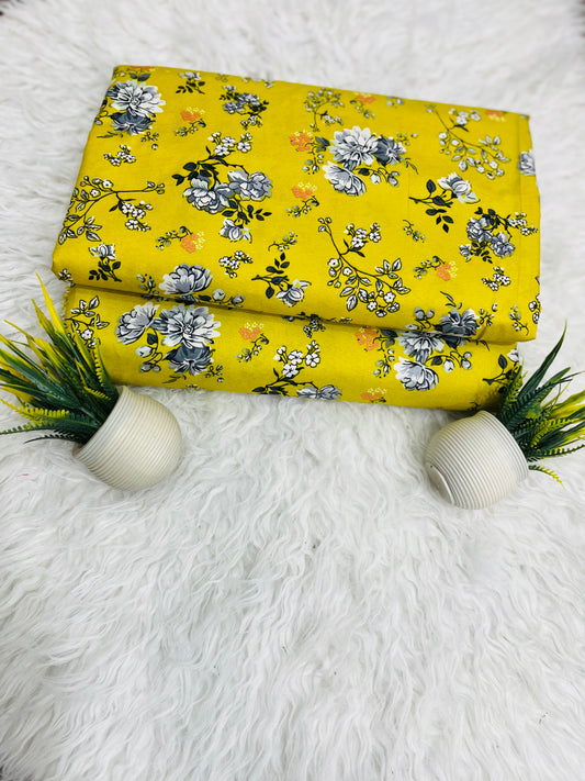 FLORAL PRINTED 2PC D-123