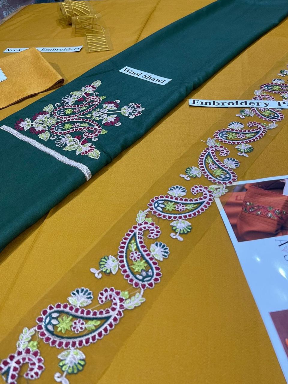 URGE DHANAK 3PC EMBROIDERED