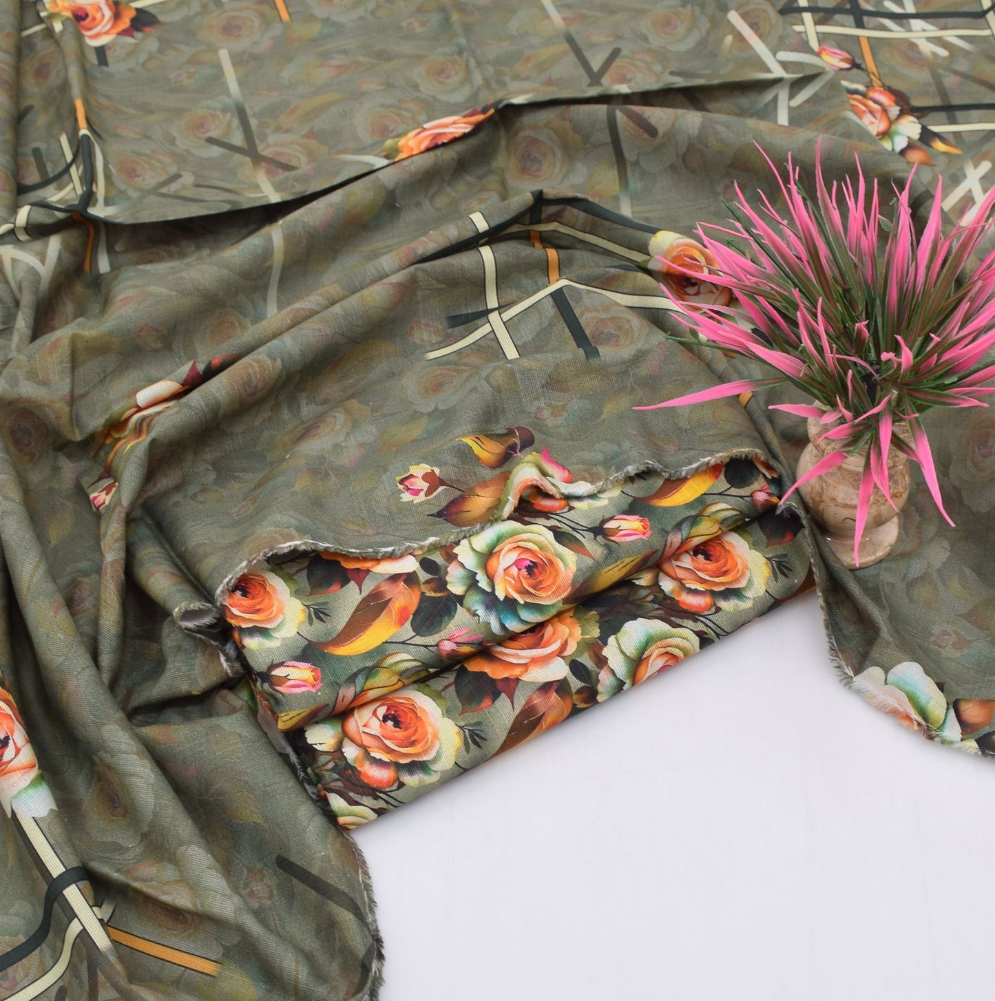 3 pice printed khader