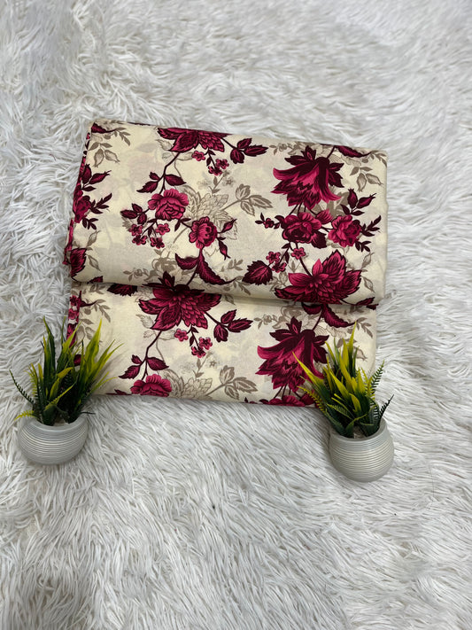 FLORAL PRINTED 2PC D-148