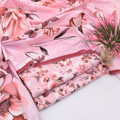 3 pice printed khader