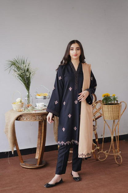 URGE DHANAK 3PC EMBROIDERED