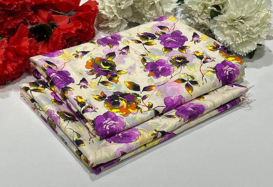 FLORAL PRINTED 2PC D-119