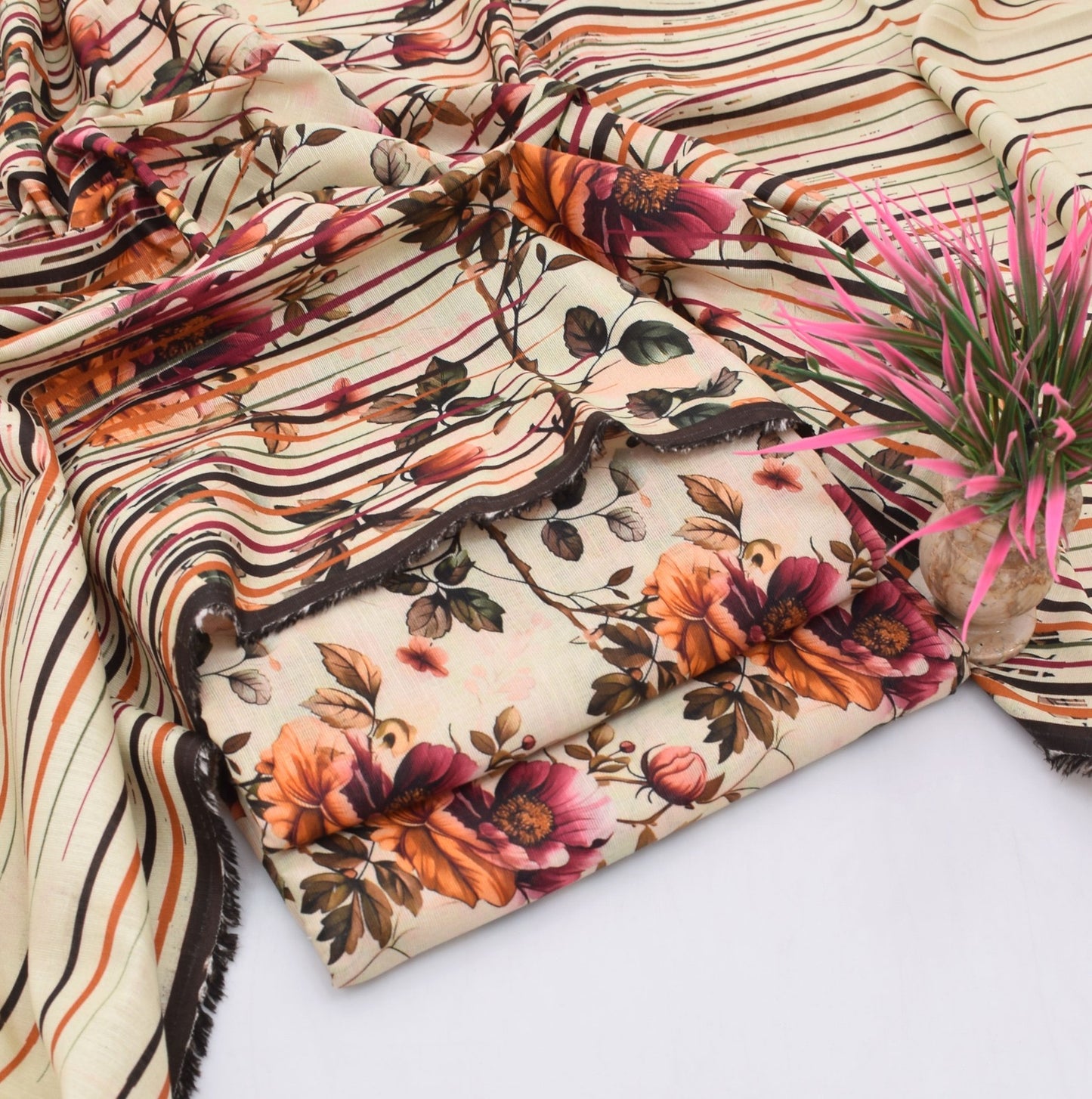 3 pice printed khader