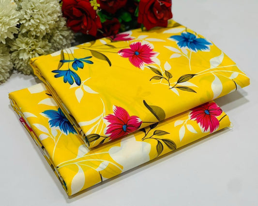 FLORAL PRINTED 2PC D-99