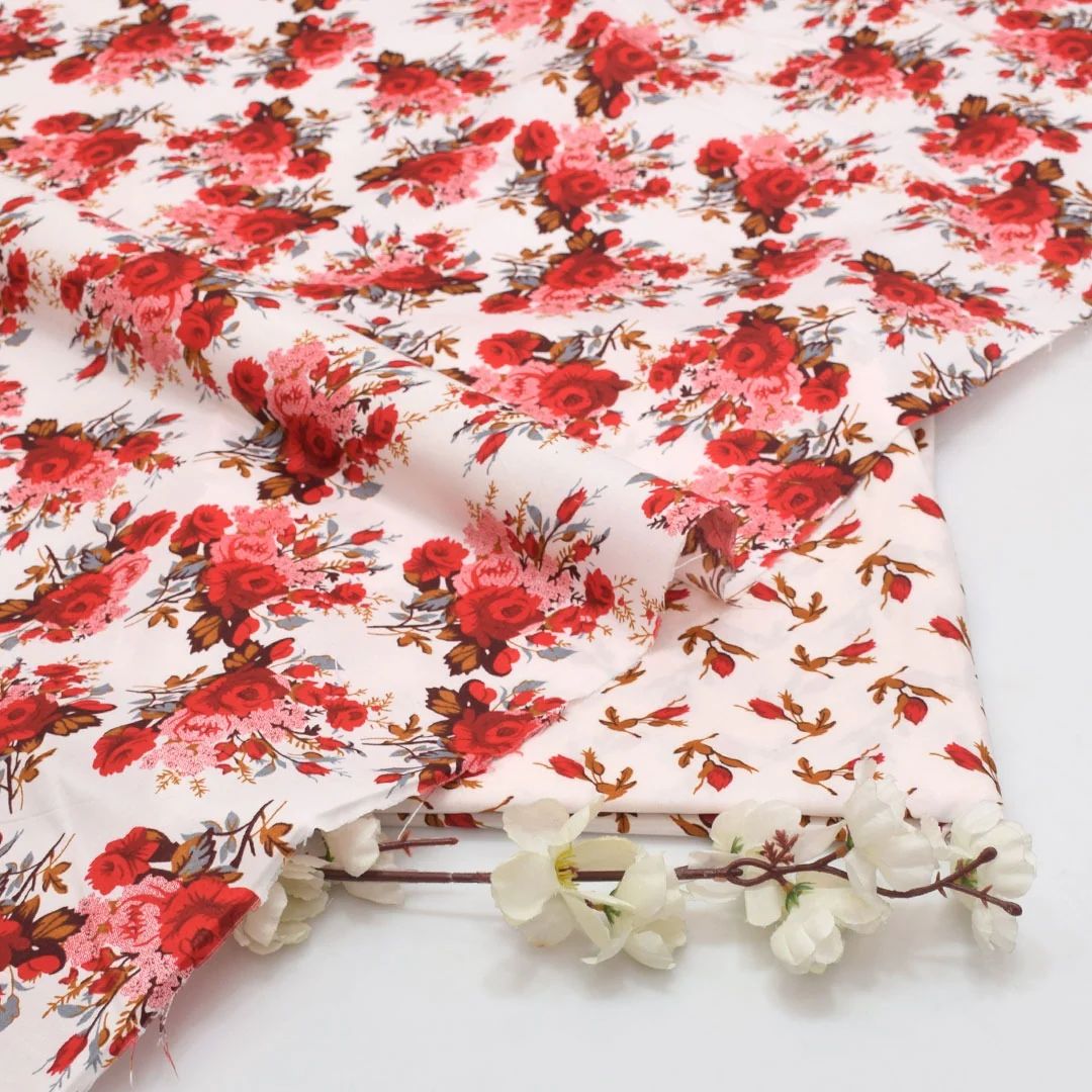 FLORAL PRINTED 2PC D-72